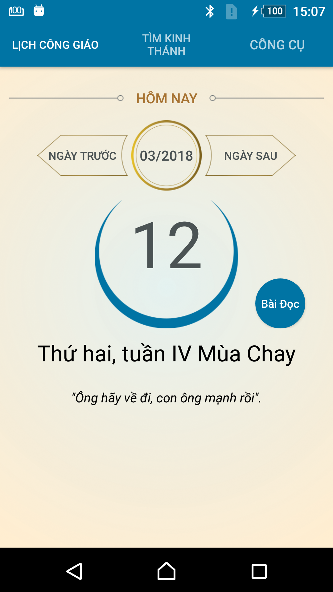 Lịch Công Giáo